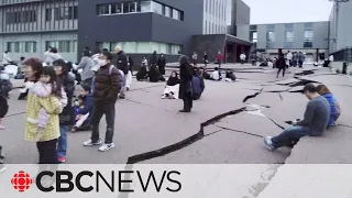 Japan issues tsunami warning after major earthquakes