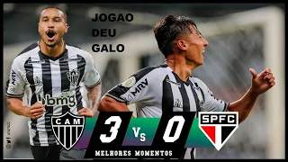 Melhores Momentos ATLETICO MG 3 x 0 SÃO PAULO Campeonato Brasileiro 2020