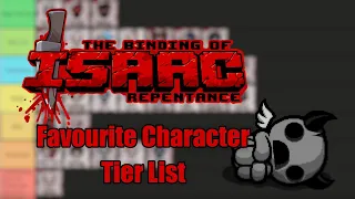 Favourite Isaac Repentance Characters (Tier List)