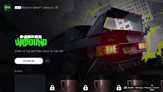 NEED FOR SPEED UNBOUND AMBIENCE THEME [PS5-UI]