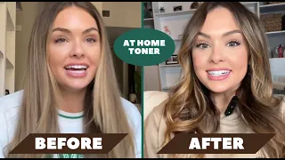 I Tried Toning my Hair at Home with Glaze Conditioning Gloss