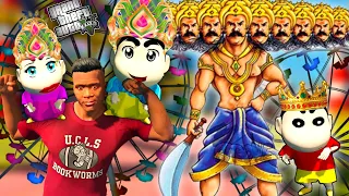 GTA 5 : Shinchan Going To Dussehra Mela With Franklin in GTA 5 ! JSS GAMER