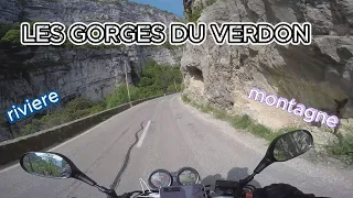 BALADE MOTO : GORGES DU VERDON !!!