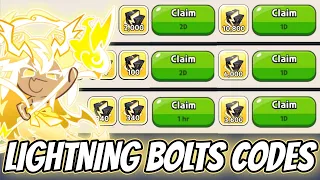 Lightning Bolts CODES 😭 Full Farming Guide for Lightning Bolts in Cookie Run Kingdom