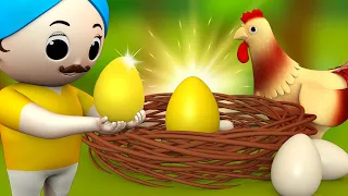 The Golden Egg 3D Animated English Stories for Kids | Moral Stories Children Bedtime Tales