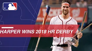 Harper wins HR Derby in bonus time at Nationals Park