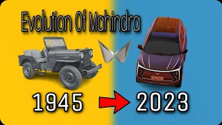 Evolution Of Mahindra (1945-2023) |@carhub094