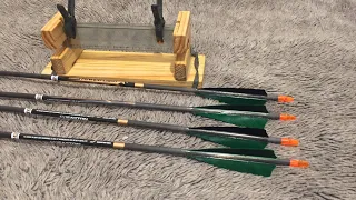 DIY Arrow Fletching Jig