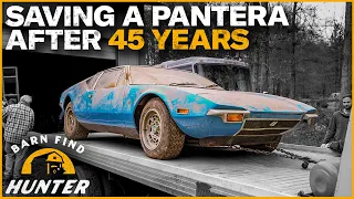 RESCUED: DeTomaso Pantera Entombed 45 Years Gets A Second Chance At Life | Barn Find Hunter