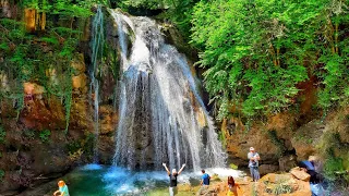 Алушта 2022 Самый полноводный водопад в Крыму, который не пересыхает Генеральское, водопад Джур Джур