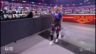 Randy Orton interrupts Alexa Bliss when she had already finished her Match (Full Segment)