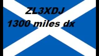 ZL3XDJ  qso with GM4ATA 40M CW.