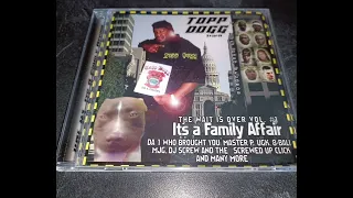 topp dogg records - the wait is over vol 1 it's a family affair - 2003 (austin,tx)