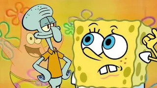 Hey, Squidward, Why do you sound like Patrick? (Spongebob meme)