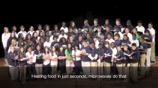 Electromagnetic Spectrum Song performed by the GAMP Concert Choir