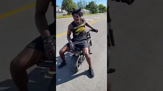 The Backwards “VeeTouch” Finger Pull On The Mini Bike