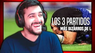 DROSS!! LOS 3 PARTIDOS DE FÚTBOL MÁS BIZARROS EN LA HISTORIA!! REACCIÓN!!