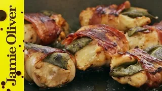 Gennaro's Chicken Bites with Bacon & Sage