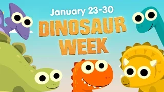 Join Us For Dinosaur Week!