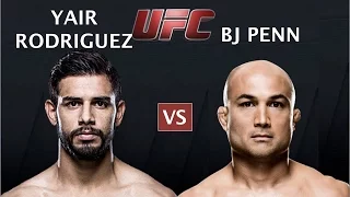 UFC: Yair Rodriguez vs BJ Penn | Free Fight | Full Fight Simulator