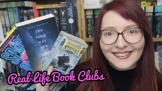 MY NEW BOOK CLUBS | IRL