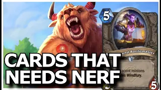 Hearthstone - Best of Cards that Needs Nerf