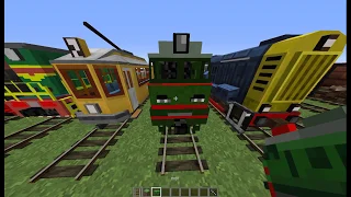 Обзор мода на Майнкрафт Traincraft