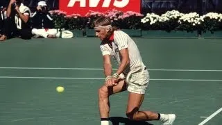 BJORN BORG 1976 US Open Highlights