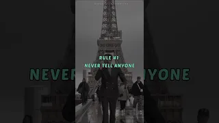 Rule #1 never tell anyone what you are doing.. motivational video status #shorts #shortvideo #viral