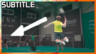 What is the height of the smash hitting point? [Full swing badminton academy]