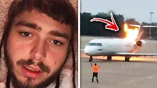 Top 5 Scariest Celebrity Close Calls CAUGHT ON VIDEO! (Post Malone & More)