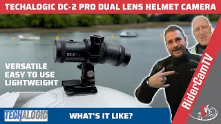 Techalogic DC 2 Pro Duall Lens Helmet Camera | What's it like?