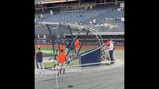 Jose Altuve taking batting practice at Yankee Stadium 4/4/21 (heckling)