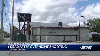 1 dead after overnight shooting in West Palm Beach