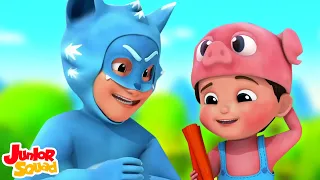 Tres Cerditos Video + Más Popular Cuentos Para Niños Por Junior Squad