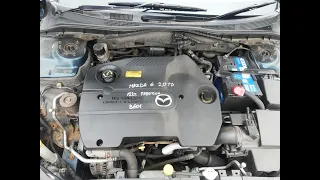 B601 - engine test Mazda 6 GG рест 2.0TD / RF7J / 6МКПП