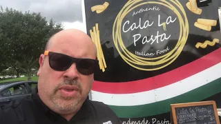 Cala La Pasta Truck..Lit!!!            Best Mushroom Ravioli, Best Italian Food truck in Orlando!!!