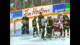 Canucks @ Flames Game 7 1994 Quarterfinals
