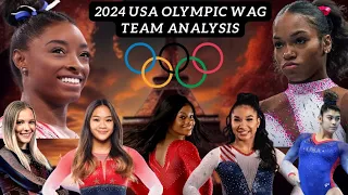 The 2024 USA WAG Olympic Team Analysis. A power ranking of the gymnasts