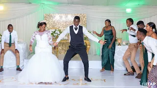 Bride, Groom & Squad killing "Bokoko" | Zimwedding