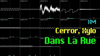 Cerror, Xylo - "Dans La Rue" (XM, 2009) [Oscilloscope Visualization]