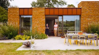 An Architect's Hidden Family Home Built Into A Hillside