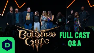 Baldur's Gate 3's ENTIRE CAST on bringing the D&D video game to life