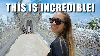 24 Hours in Chiang Rai, Thailand! 🇹🇭 (Wat Rong Khun - White Temple)