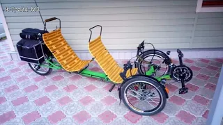 Двухместный веломобиль своими руками. DIY velomobile.