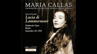 Maria Callas "Il dolce suono" Lucia di Lammermoor 1955