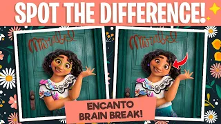 Encanto Spot The Difference | Brain Break Activity | Encanto Games For Kids | GoNoodle Games