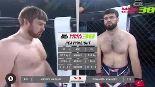 Осмонбек Куканиев (tjk) vs Алексей Николаев (rus) полный бой на #MMASERIES-38 : Strong Spirit 🔥