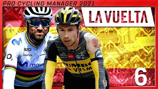 La Vuelta 2021 - Stage 6 | Requena - Alto de la Montaña de Cullera  | Pro Cycling Manager 2021