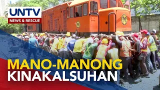 Nadiskaril na PNR train sa Makati City, patuloy nang inaayos; posibleng dahilan, inaalam na